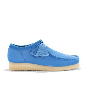 Clarks Mens Wallabee Blue Shoes (NWT)